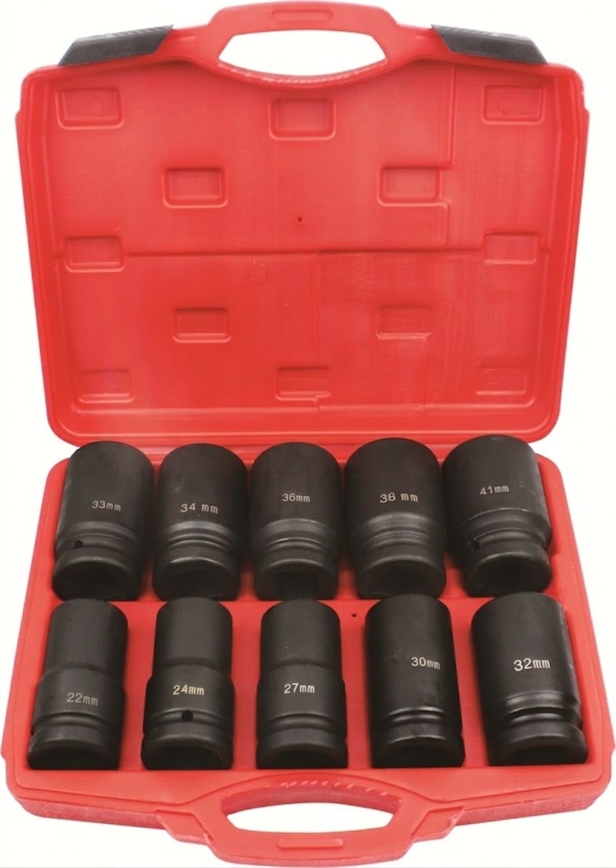 3/4 inch heavy duty impact socket set