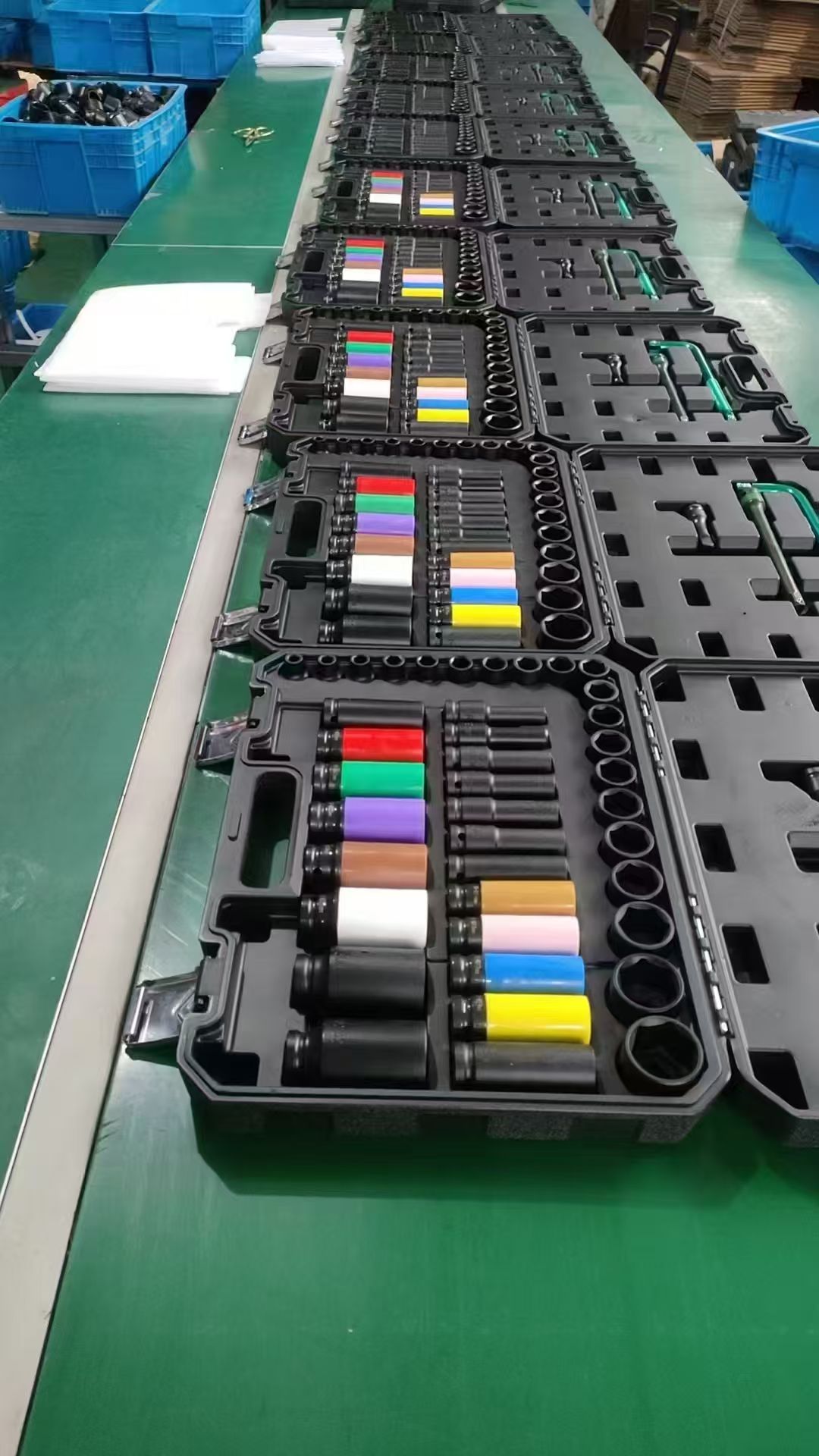 Complete Master Tech Case with Lid Sockets and specialized tools