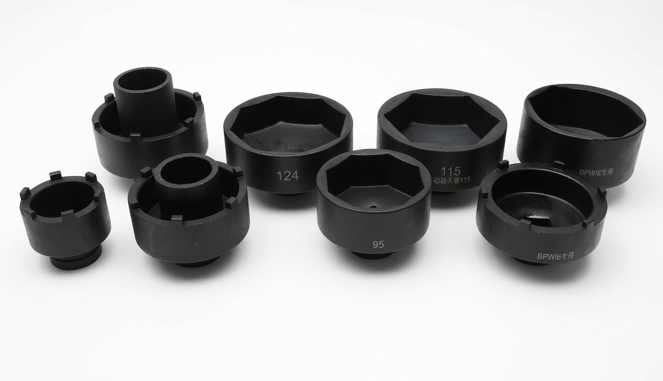 Slotted and special impact socket