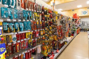 Mechanical workshop with professional tools
