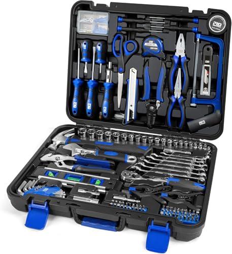 Complete hand tools set for home repair — quality tools that replace costly service calls and build long-term DIY confidence