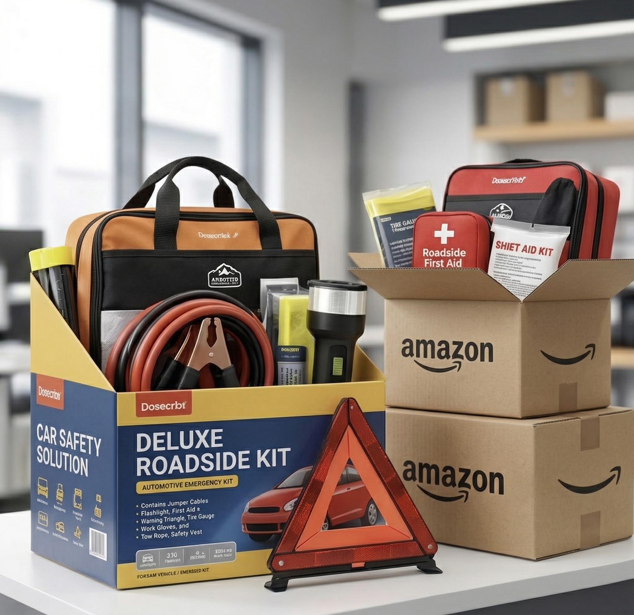 OEM car emergency kit manufacturer factory Kolarwin Dongguan China