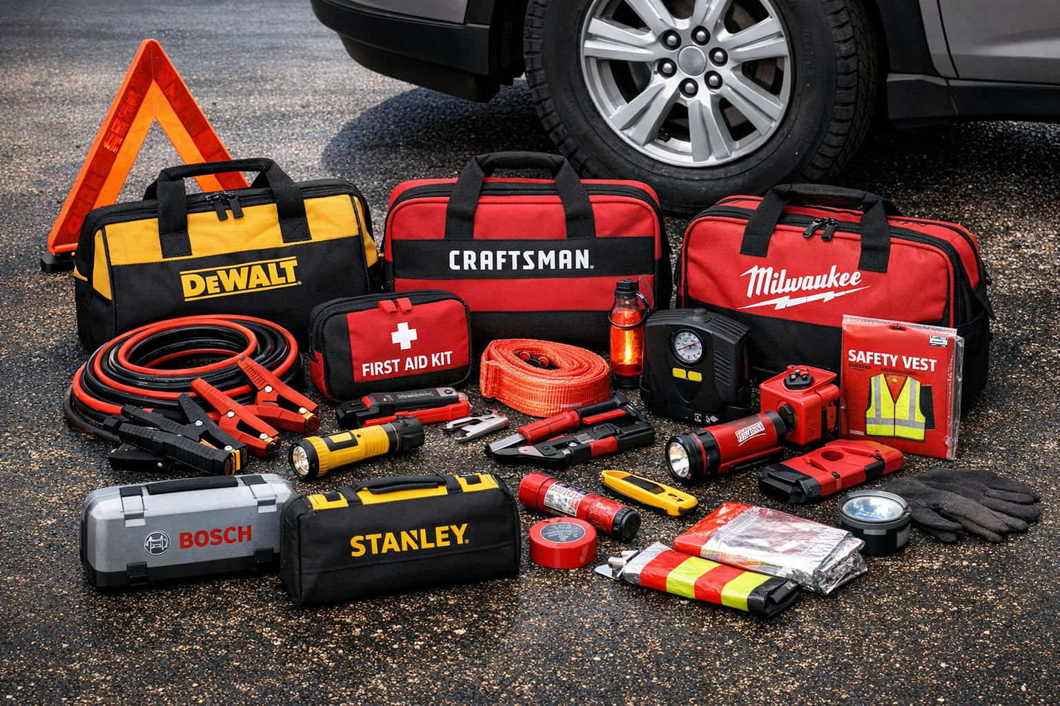 tool brand OEM car emergency kit manufacturer