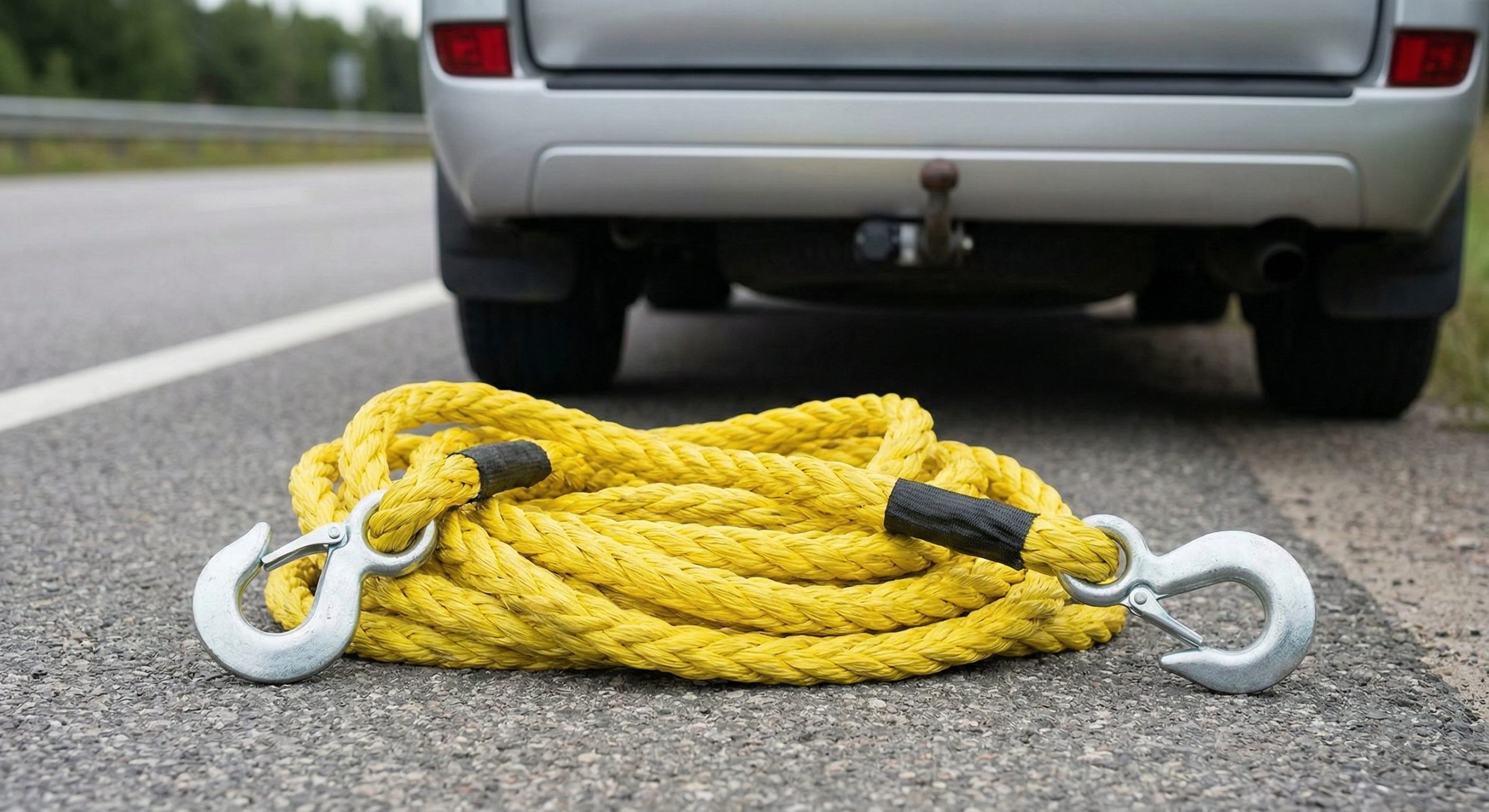 tow rope towing strap vehicle recovery emergency kit supplier