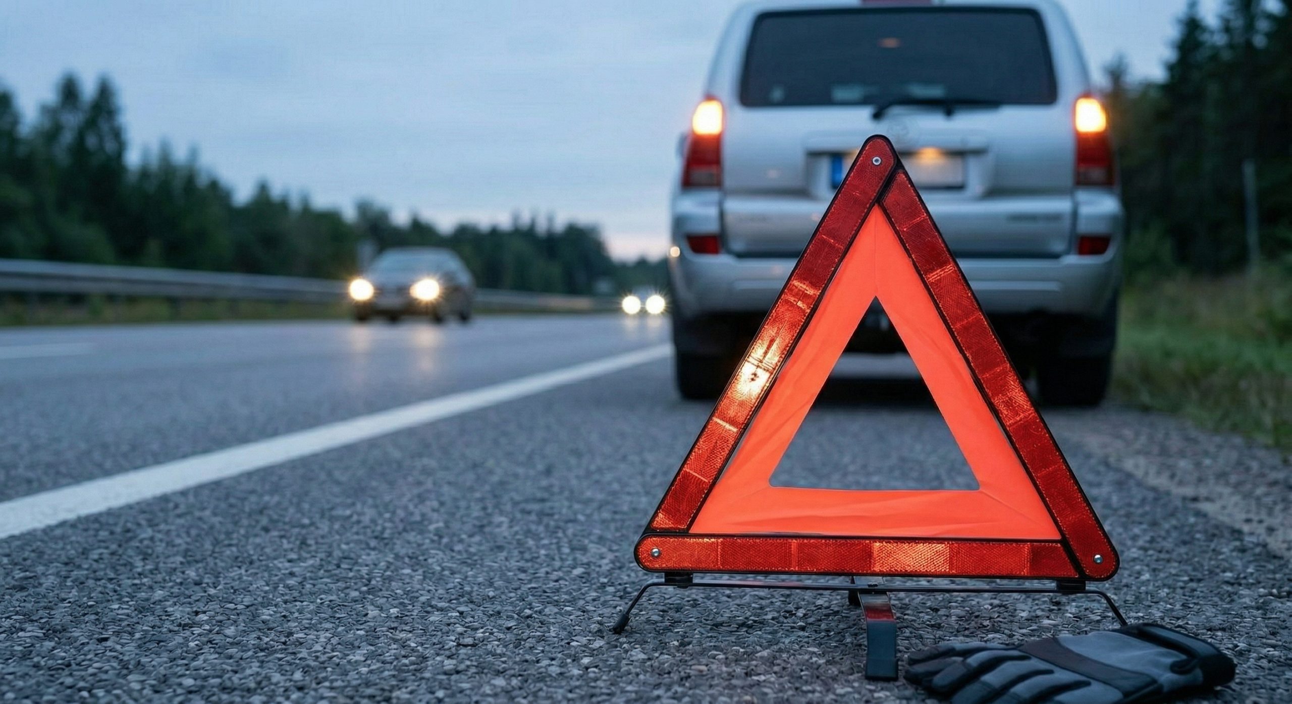 warning triangle road safety triangle reflective EU standard