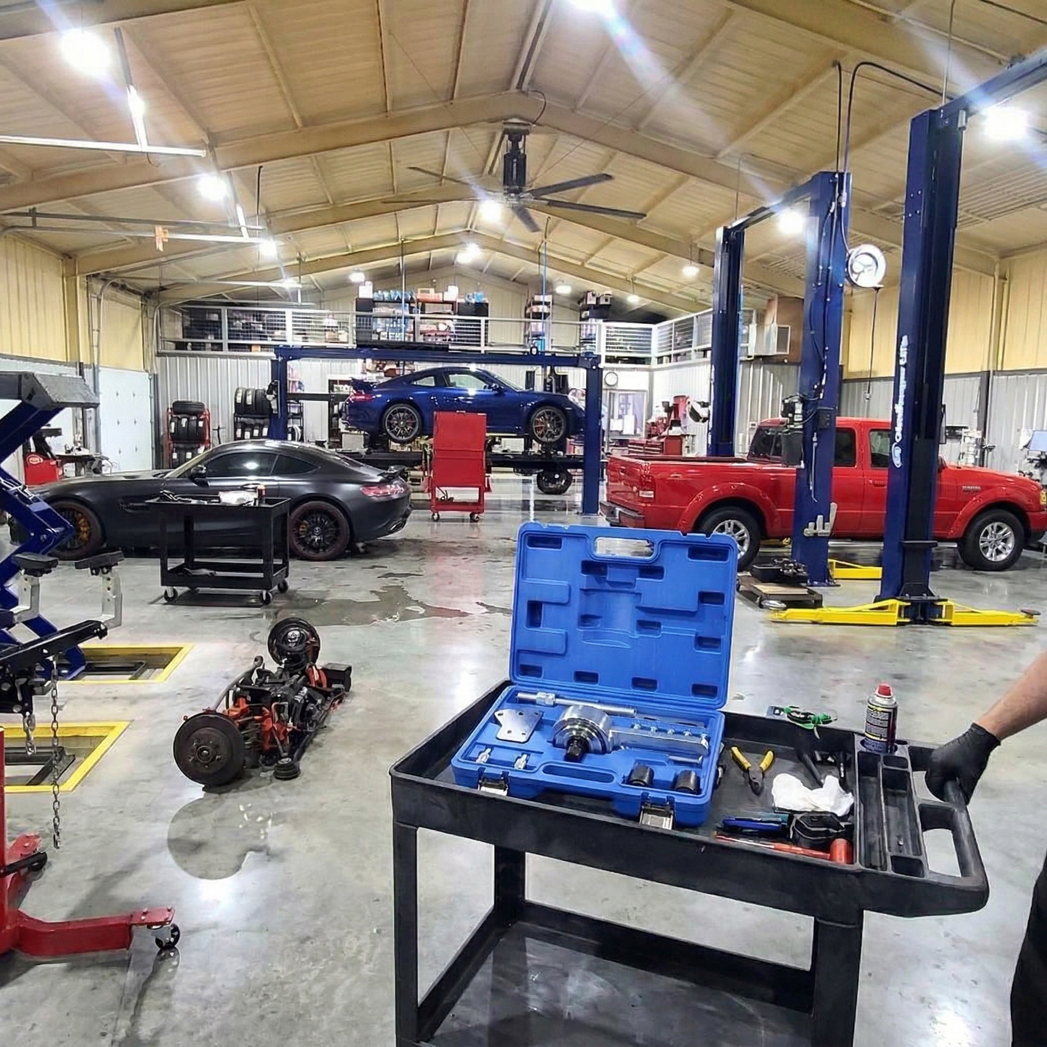 Professional Automotive Repair Workshop