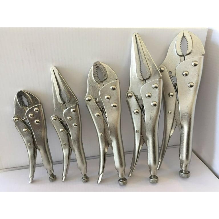 Professional snap-ring pliers set — internal and external retaining ring pliers with interchangeable tips in a fitted storage case