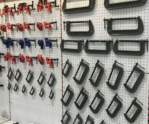 Woodworking clamp assortment for wholesale product selection