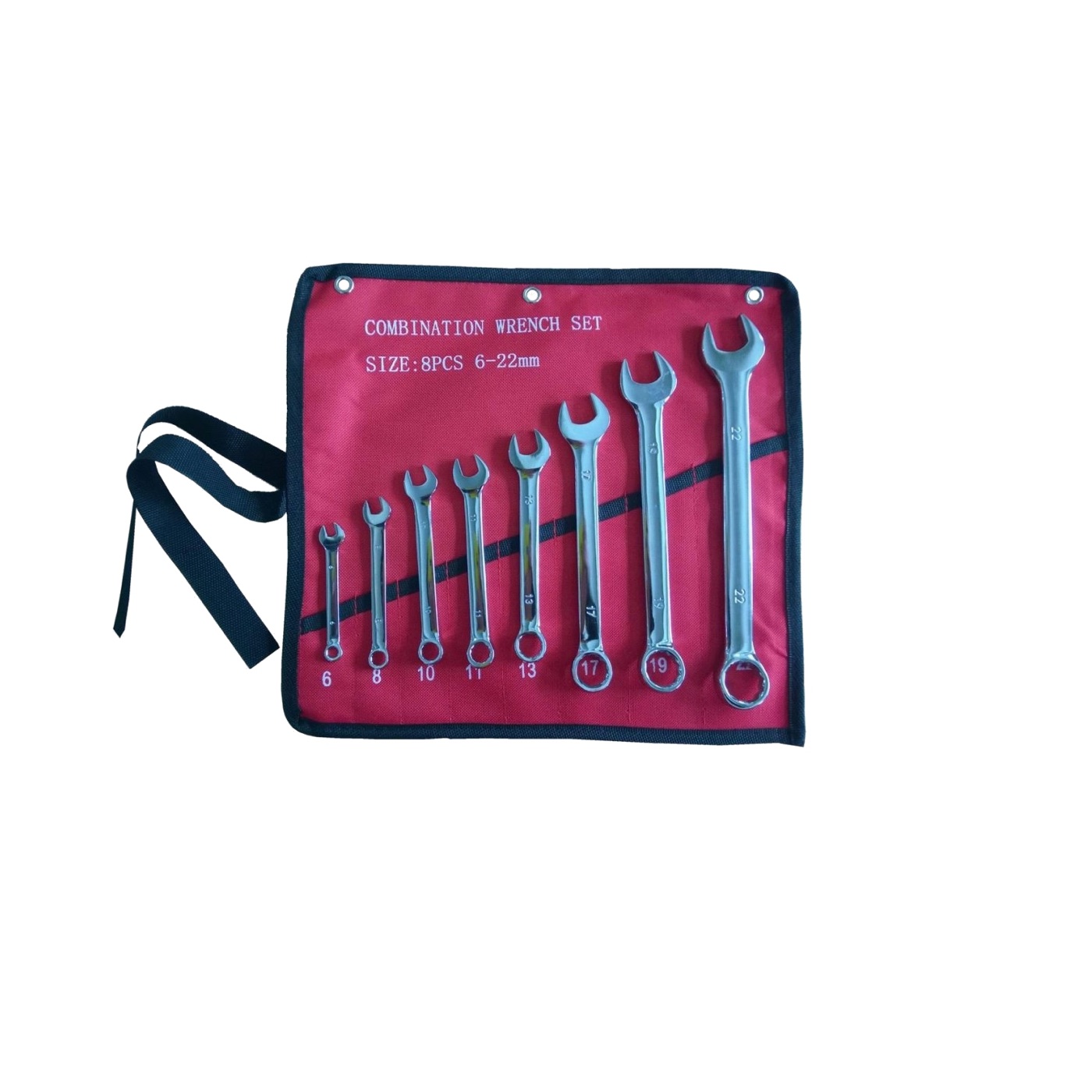 Metric combination wrench set for OEM and wholesale programs
