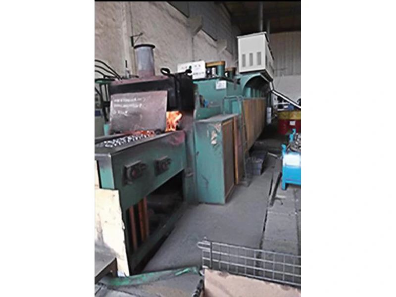 Heat-treatment equipment in a workshop