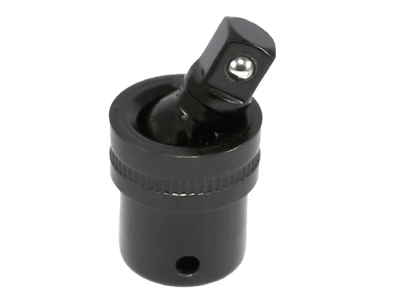 Ball-swivel square-drive adapter with a visible male square