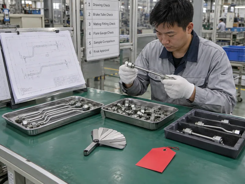 Quality release desk for automotive flare compatibility approval
