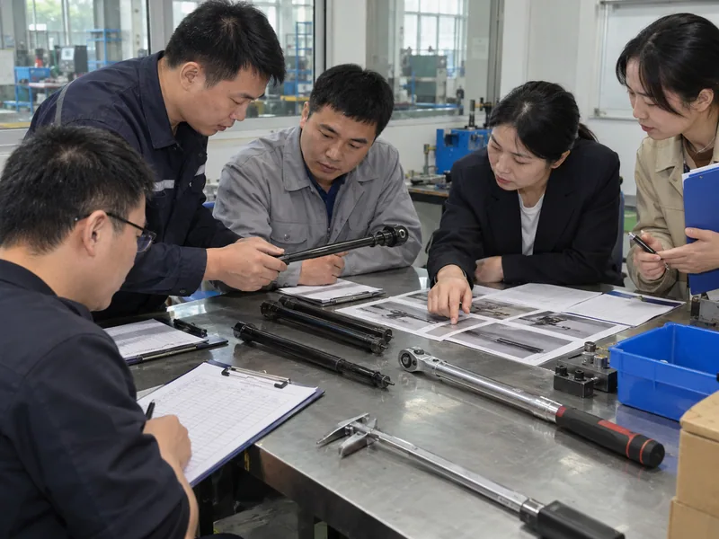 Supplier claim review with tool samples and inspection records
